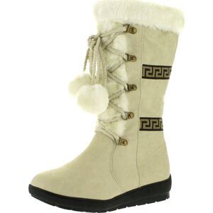 Reneeze Coco-1 White Womens boots 5.5 NEW